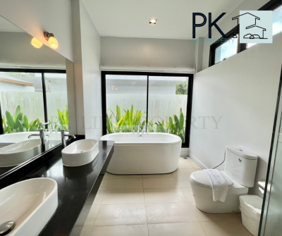 8R0501 Pool villa for rent 2bedroom 2bathroom 65,000/month the house location at Chalong