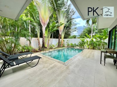 8R0503 Pool villa 2 bedroom 2 bathroom 65,000/month at chalong