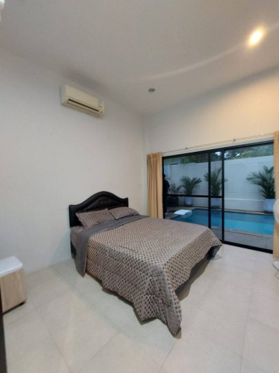 8R0510 Pool villa for rent 3 bedroom 2 bathroom 55,000/month at chalong