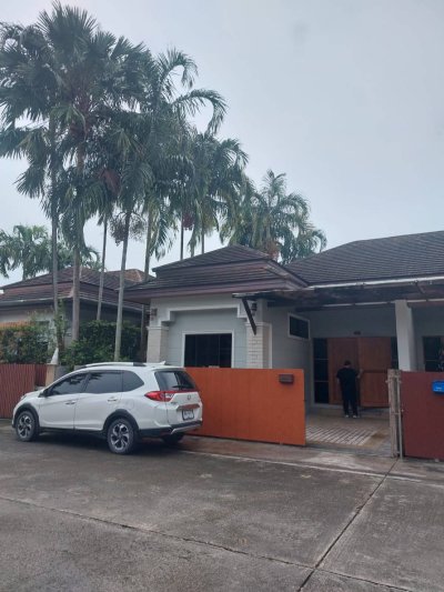 8R0510 Pool villa for rent 3 bedroom 2 bathroom 55,000/month at chalong