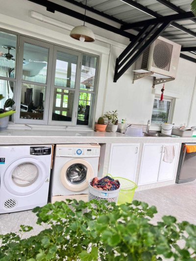 8R0523 Pool villa for rent 4bedroom 4bathroom 130,000/month at chalong