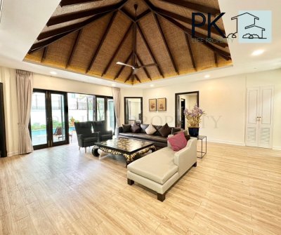 8R0527 ให้เช่า pool villa 3 ห้องนอน 3 ห้องน้ำ ราคา 90,000/เดือน โซนฉลอง