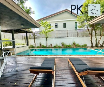 8R0527 ให้เช่า pool villa 3 ห้องนอน 3 ห้องน้ำ ราคา 90,000/เดือน โซนฉลอง