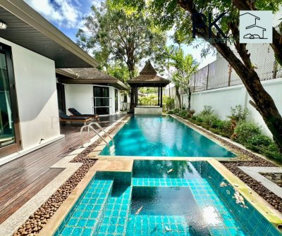 8R0527 ให้เช่า pool villa 3 ห้องนอน 3 ห้องน้ำ ราคา 90,000/เดือน โซนฉลอง
