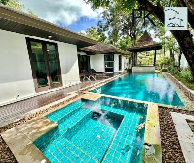 8R0527 ให้เช่า pool villa 3 ห้องนอน 3 ห้องน้ำ ราคา 90,000/เดือน โซนฉลอง