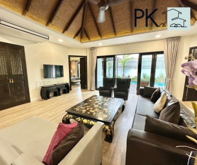 8R0527 ให้เช่า pool villa 3 ห้องนอน 3 ห้องน้ำ ราคา 90,000/เดือน โซนฉลอง