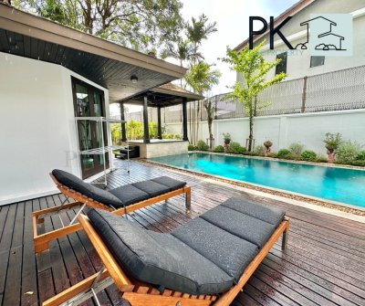 8R0527 ให้เช่า pool villa 3 ห้องนอน 3 ห้องน้ำ ราคา 90,000/เดือน โซนฉลอง