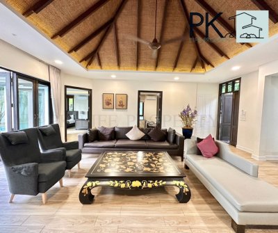 8R0527 ให้เช่า pool villa 3 ห้องนอน 3 ห้องน้ำ ราคา 90,000/เดือน โซนฉลอง