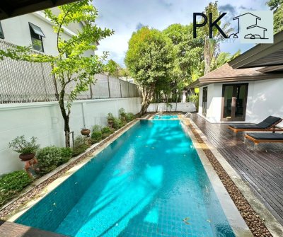 8R0527 ให้เช่า pool villa 3 ห้องนอน 3 ห้องน้ำ ราคา 90,000/เดือน โซนฉลอง