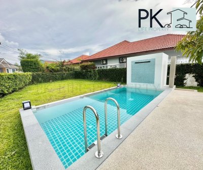 8R0528 Pool villa for rent 3bedrooms 3bathrooms 75,000 per month at chalong have fully furnished