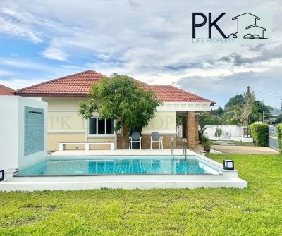 8R0528 Pool villa for rent 3bedrooms 3bathrooms 75,000 per month at chalong have fully furnished