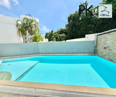 8R0530 Pool villa for rent 3bedrooms 3bathrooms 130,000 per month at chalong have fully furnished