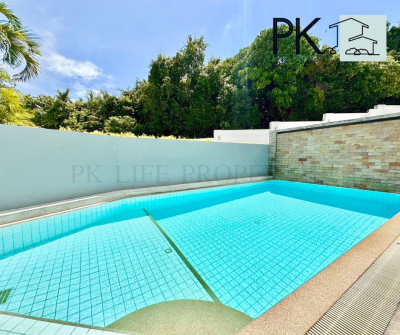 8R0530 Pool villa for rent 3bedrooms 3bathrooms 130,000 per month at chalong have fully furnished