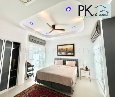 8R0530 Pool villa for rent 3bedrooms 3bathrooms 130,000 per month at chalong have fully furnished