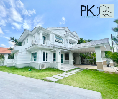 8R0532 ให้เช่า pool villa สองชั้น 4ห้องนอน 3ห้องน้ำ ราคา 130,000/เดือน โซนฉลอง