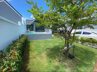 8R0533 ให้เช่า pool villa 2 ห้องนอน 2 ห้องน้ำ ราคา 60,000/เดือน โซนฉลอง