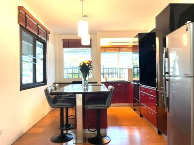 8R0535 This house for rent 3bedrooms 3bathrooms 45,000/month at chalong have fully furnished