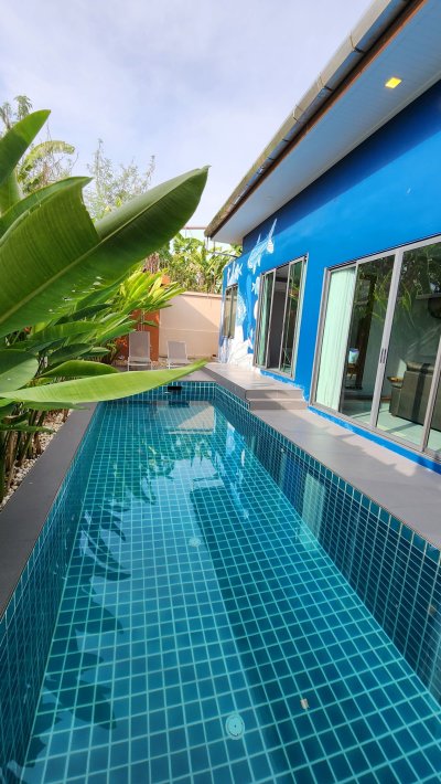 8R0543 ให้เช่า pool villa 2 ห้องนอน 2 ห้องน้ำ ราคา 65,000/เดือน โซนฉลอง
