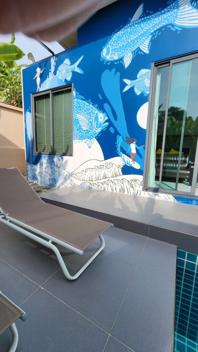 8R0543 ให้เช่า pool villa 2 ห้องนอน 2 ห้องน้ำ ราคา 65,000/เดือน โซนฉลอง