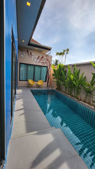 8R0543 ให้เช่า pool villa 2 ห้องนอน 2 ห้องน้ำ ราคา 65,000/เดือน โซนฉลอง
