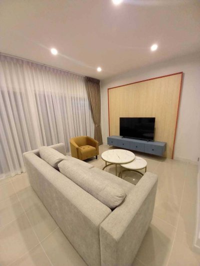 8R0544 This house for rent 3bedrooms 3bathrooms 55,000/month at chalong have fully furnished