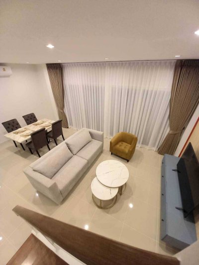 8R0544 This house for rent 3bedrooms 3bathrooms 55,000/month at chalong have fully furnished