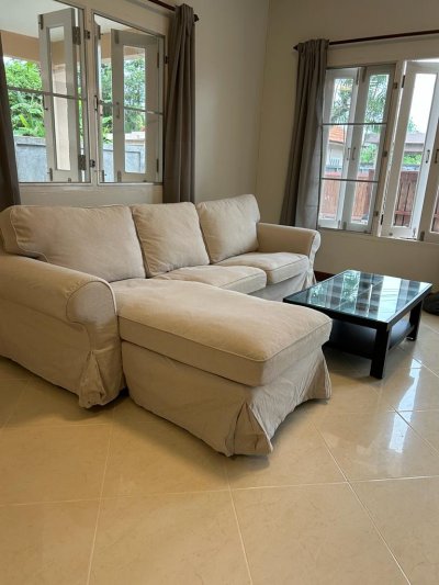 8R0549 ให้เช่าบ้านชั้นเดียว 2ห้องนอน 2ห้องน้ำ ราคา 25,000/เดือน โซนฉลอง