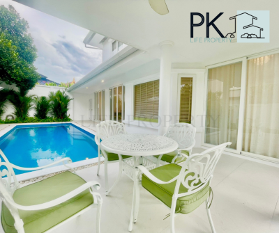 8R0556 Pool villa for rent 3bedrooms 3bathrooms 150,000/month at chalong