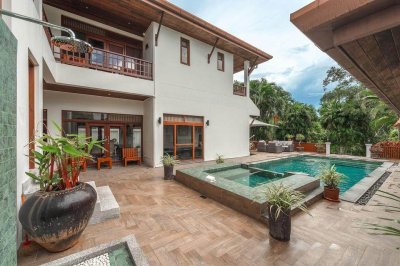 8R0559 ให้เช่า pool villa 5ห้องนอน 5ห้องน้ำ ราคา 170,000/เดือน โซนฉลอง