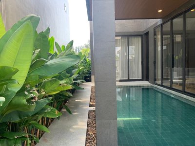 8R0560 ให้เช่า pool villa 3ห้องนอน 2ห้องน้ำ ราคา 250,000/เดือน โซนฉลอง
