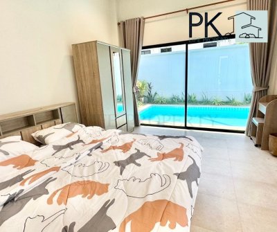 8R0564 ให้เช่า pool villa 3ห้องนอน 2ห้องน้ำ ราคา 60,000/เดือน โซนฉลอง