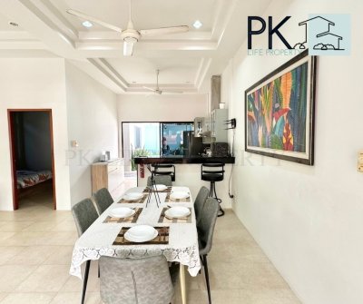 8R0564 ให้เช่า pool villa 3ห้องนอน 2ห้องน้ำ ราคา 60,000/เดือน โซนฉลอง