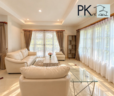 8R0566 This house for rent 3 bedrooms 1 office room 55,000/month at chalong