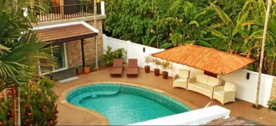 8R0573 ให้เช่า pool villa 5ห้องนอน 6ห้องน้ำ ราคา 150,000/เดือน โซนฉลอง
