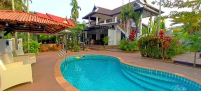 8R0573 ให้เช่า pool villa 5ห้องนอน 6ห้องน้ำ ราคา 150,000/เดือน โซนฉลอง