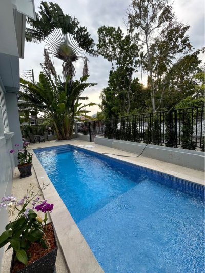 8R0576 Pool villa for rent 3bedrooms 3bathrooms 75,000/month at chalong