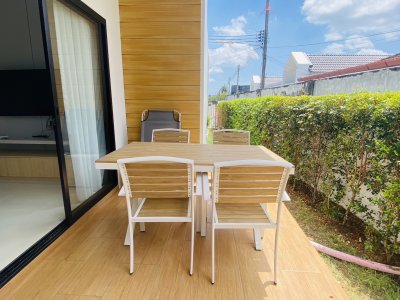 8R0577 ให้เช่าบ้านแฝดสองชั้น 3ห้องนอน 3ห้องน้ำ ราคา 50,000/เดือน โซนฉลอง