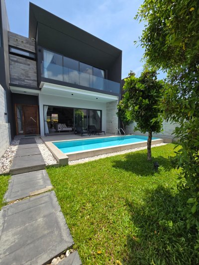 8R0579 ให้เช่า pool villa 2ห้องนอน 2ห้องน้ำ ราคา 85,000/เดือน โซนฉลอง