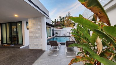 8R0581 ให้เช่า pool villa 2ห้องนอน 2ห้องน้ำ ราคา 75,000/เดือน โซนฉลอง