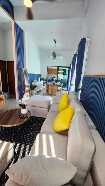 8R0581 ให้เช่า pool villa 2ห้องนอน 2ห้องน้ำ ราคา 75,000/เดือน โซนฉลอง