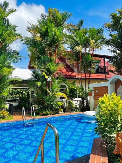 8R0584 ให้เช่า pool villa 3ห้องนอน 3ห้องน้ำ ราคา 65,000/เดือน โซนฉลอง