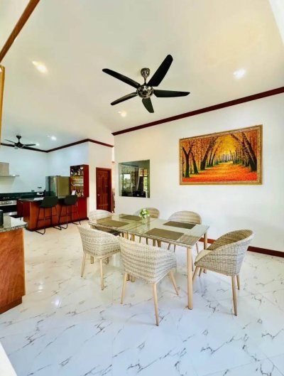 8R0584 ให้เช่า pool villa 3ห้องนอน 3ห้องน้ำ ราคา 65,000/เดือน โซนฉลอง