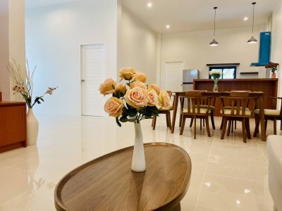 8R0587 ให้เช่าบ้านเดี่ยวชั้นเดียว 2ห้องนอน 2ห้องน้ำ ราคา 55,000/เดือน โซนฉลอง