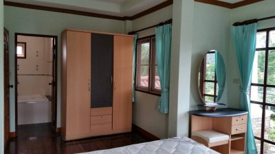 8R0589 ให้เช่าบ้านเดี่ยวสองชั้น 3ห้องนอน 3ห้องน้ำ ราคา 35,000/เดือน โซนฉลอง