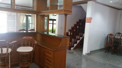 8R0589 ให้เช่าบ้านเดี่ยวสองชั้น 3ห้องนอน 3ห้องน้ำ ราคา 35,000/เดือน โซนฉลอง