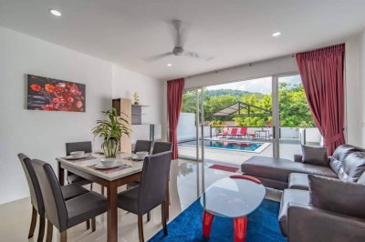 8R0593 Pool villa for rent 3bedrooms 3bathrooms 60,000/month at chalong