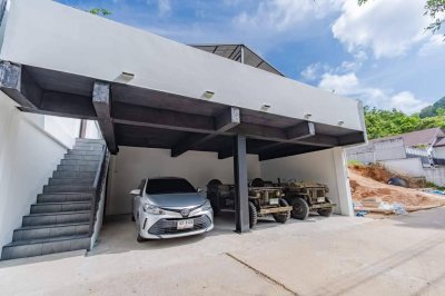 8R0593 Pool villa for rent 3bedrooms 3bathrooms 60,000/month at chalong