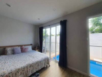 8R0596 Pool villa for rent 3bedrooms 2bathrooms 65,000/month at chalong
