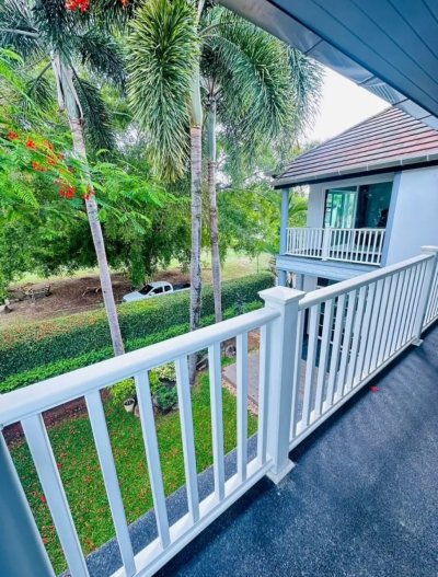 8R0601 ให้เช่าบ้านเดี่ยวสองชั้น 3ห้องนอน 4ห้องน้ำ ราคา 100,000/เดือน โซนฉลอง