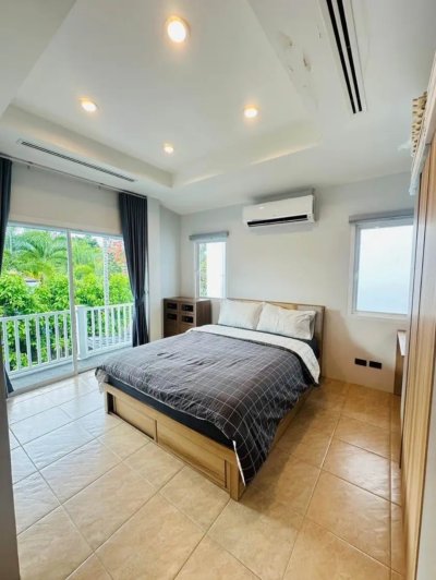 8R0601 ให้เช่าบ้านเดี่ยวสองชั้น 3ห้องนอน 4ห้องน้ำ ราคา 100,000/เดือน โซนฉลอง